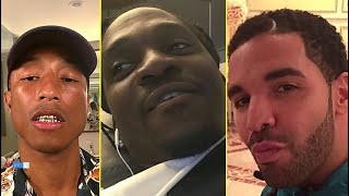 Pharrell Williams Speaks On Drake And Pusha T Beef 'It Still Breaks My Heart To This Day'