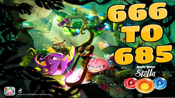 Angry Birds Stella Pop Levels {666 To 685} Walkthrough For Android & iOS
