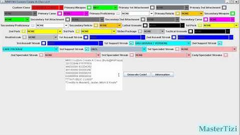 ~CoD MW3~ Custom Create-A-Class Program [Bully@Wiiplaza]