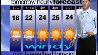 Sam the weatherman 3/25/10
