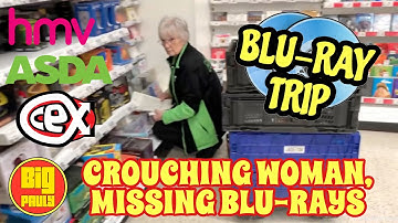 Blu-ray / DVD Hunting with Big Pauly (06/02/2023) Missing Blu-rays, Crouching Woman