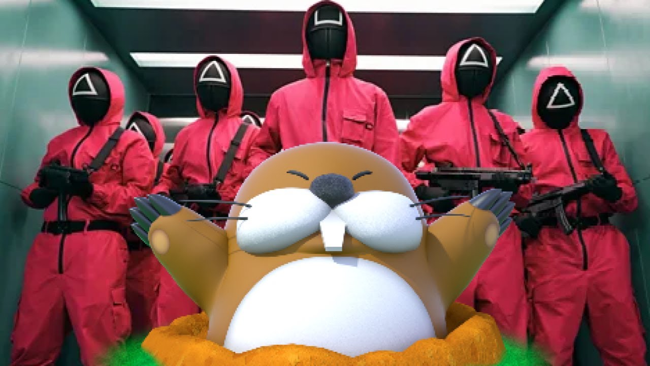 Monty Mole does Squid games to provide for family