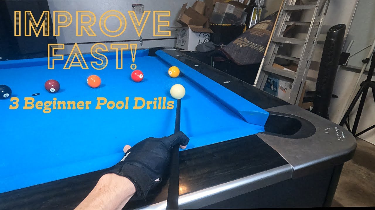Billiards POV 3 Essential Beginner Pool Drills YouTube