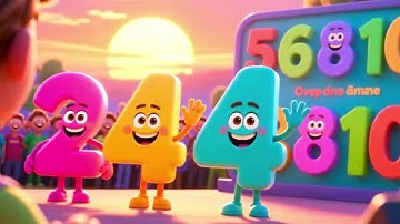 Counting by Twos Parade Adventure Mashup | Skip Counting for Kids | Animagic Studio