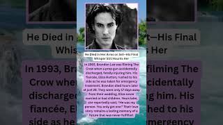 Brandon Lee’s Last Words to Eliza Hutton Still Break Hearts...
