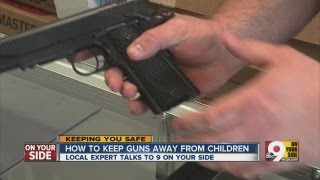 Keeping your child safe from guns in your home