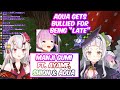 Manji Gumi - Aqua is "late", gets butchered by Ayame and then eaten by Shion