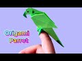 [ Tutorial] How to Fold a Parrot/ Origami bird 