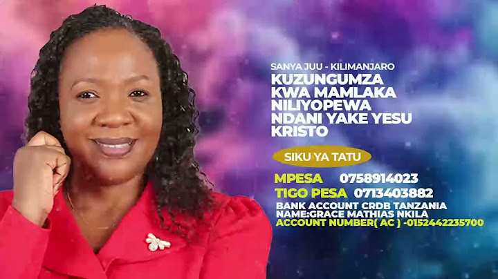 KUZUNGUMZA KWA MAMLAKA NILIYOPEWA NDANI YAKE YESU KRISTO ( SEHEMU YA TATU )