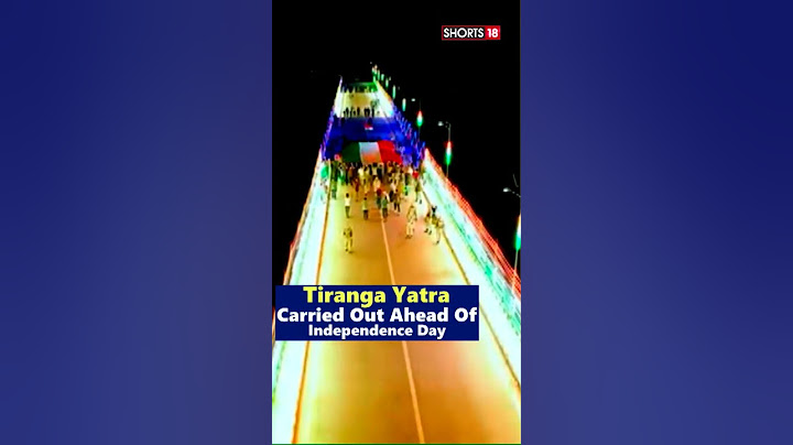 Shorts | Ganpat Bridge In J-K's Doda Lit Up In Tricolour Ahead Of Independence Day | English News