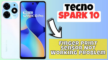 Finger Print Sensor Not Working Problem  Tecno Spark 10 | How to solve fingerprint sensor issue