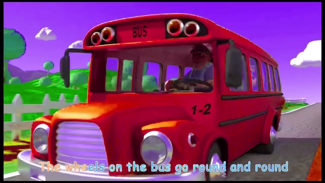 Wheels on the Bus | Trending Rhyme for Kids | Fun 3D Cartoon Song | Toddler songs