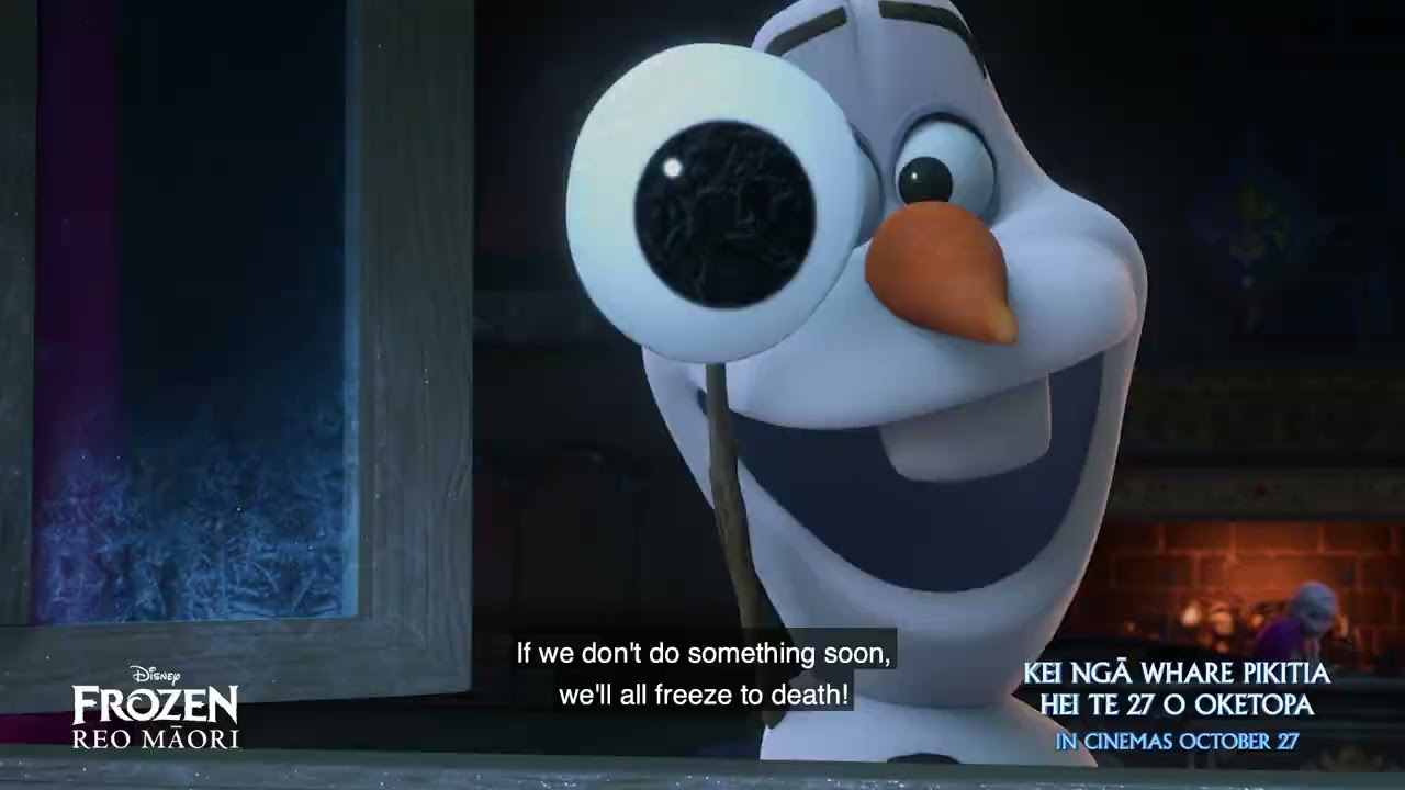 Disney Frozen Reo Māori | In Cinemas October 27th