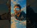 🚁 आज मैं हवा में उड़ रहा हूँ! ☁️😱Guys, main hawa mein udd raha hoon l skydiving l helicopter