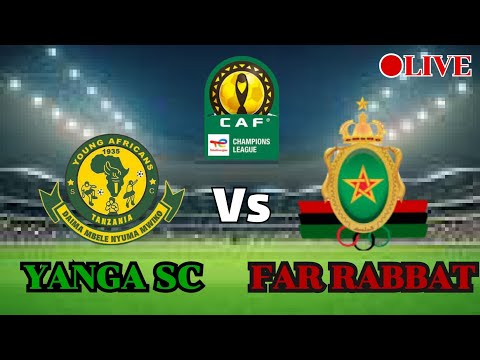 LIVE YANGA SC 1 Vs 0 FAR RABBAT MCHEZO WA KLABU BINGWA AFRIKA AMAAN COMPLEX ZANZIBAR