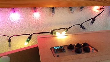 Neopixel twinkle for xmas tree using fastled and arduino mega