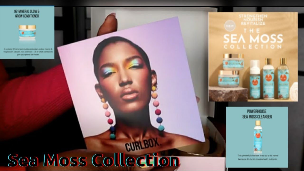 "NEW" Curls Sea Moss Collection + Coupon Code (Limited Time) Sexy