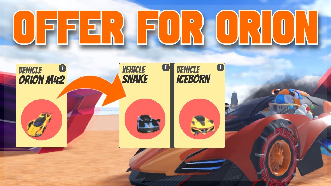 What do people offer for Orion? | Roblox Jailbreak Trading - YouTube