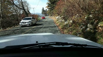 Forrest Gump Curve at Grandfather Mountain, NC (4K)