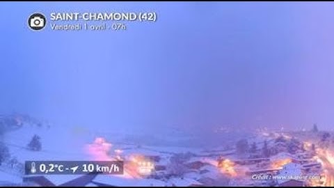 Suivi neige le point ce matin