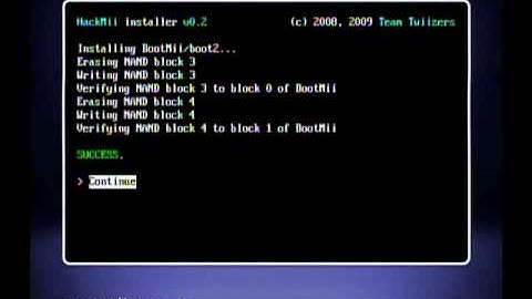 Installing bootmii as boot2 on a LU54