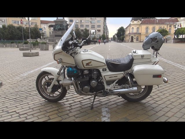 Honda CBX750 Police Exterior and Interior 