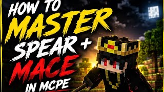 ⚔️ HOW TO MASTER SPEAR + MACE in MCPE 🔥 | KING MCPE screenshot 5