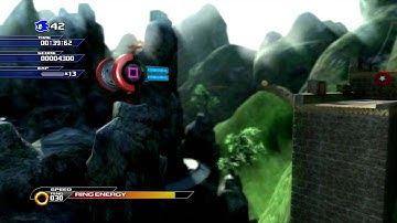 Sonic Unleashed - Dragon Road - Chun-nan Act2 speed run 0:42.66