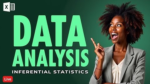 Introduction to Data Analysis: Inferential Statistics with T-Test in Excel | Step-by-Step Guide