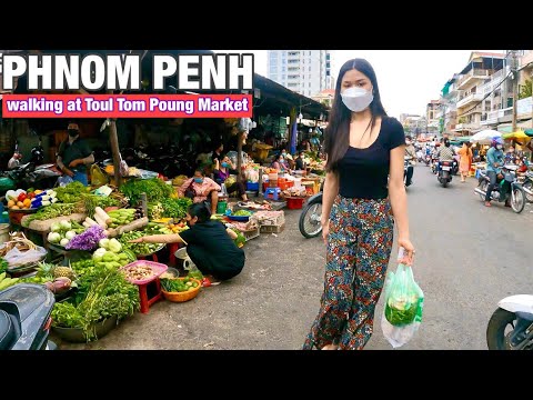 Download Cambodian food tour, walking tour at Toul Tom Poung Market in Phnom Penh 2021