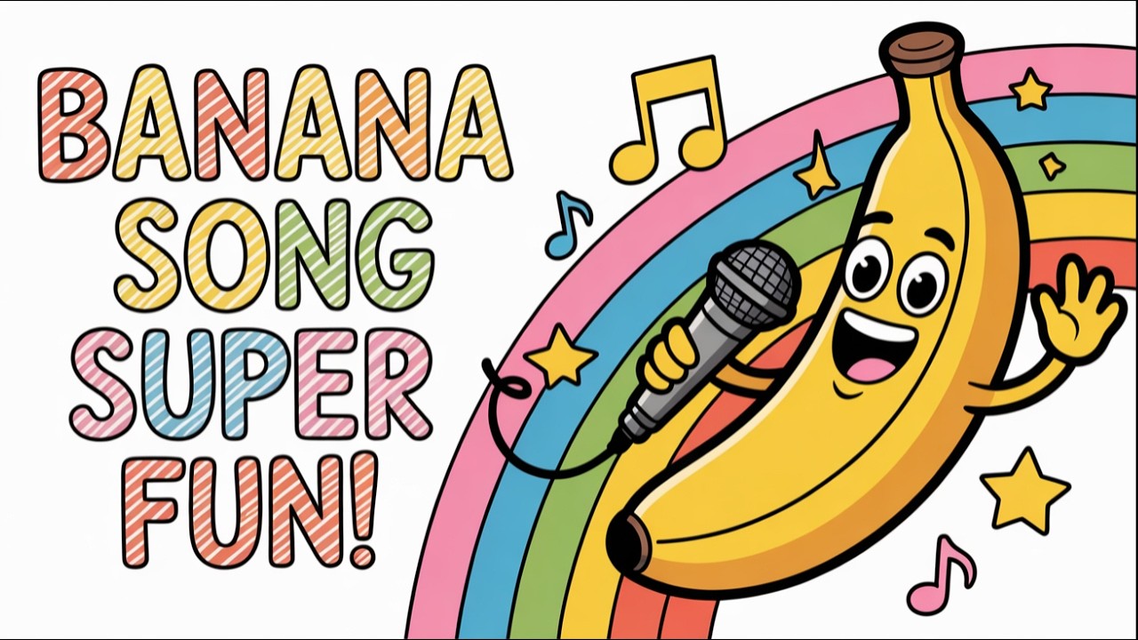 Banana Song for Kids 🍌 | Fun Learning with Banana Dance & Rhymes! - YouTube