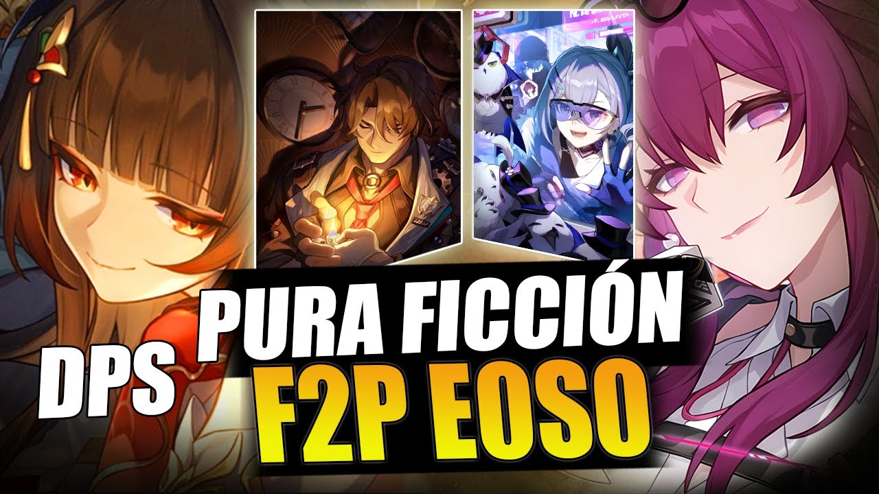 🐇¡LINGSHA DPS CARREA FUERTE!🐇 PURA FICCIÓN 3.8 E0S0 F2P | Honkai Star Rail