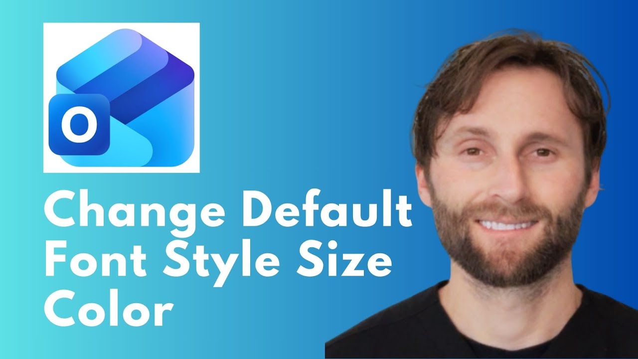 How to Change Default Font Size Style and Color in Microsoft Outlook ...