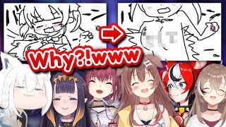 Korone hides Marines ni〇〇les in creative ways [ Hololiveclip/EngSub ]