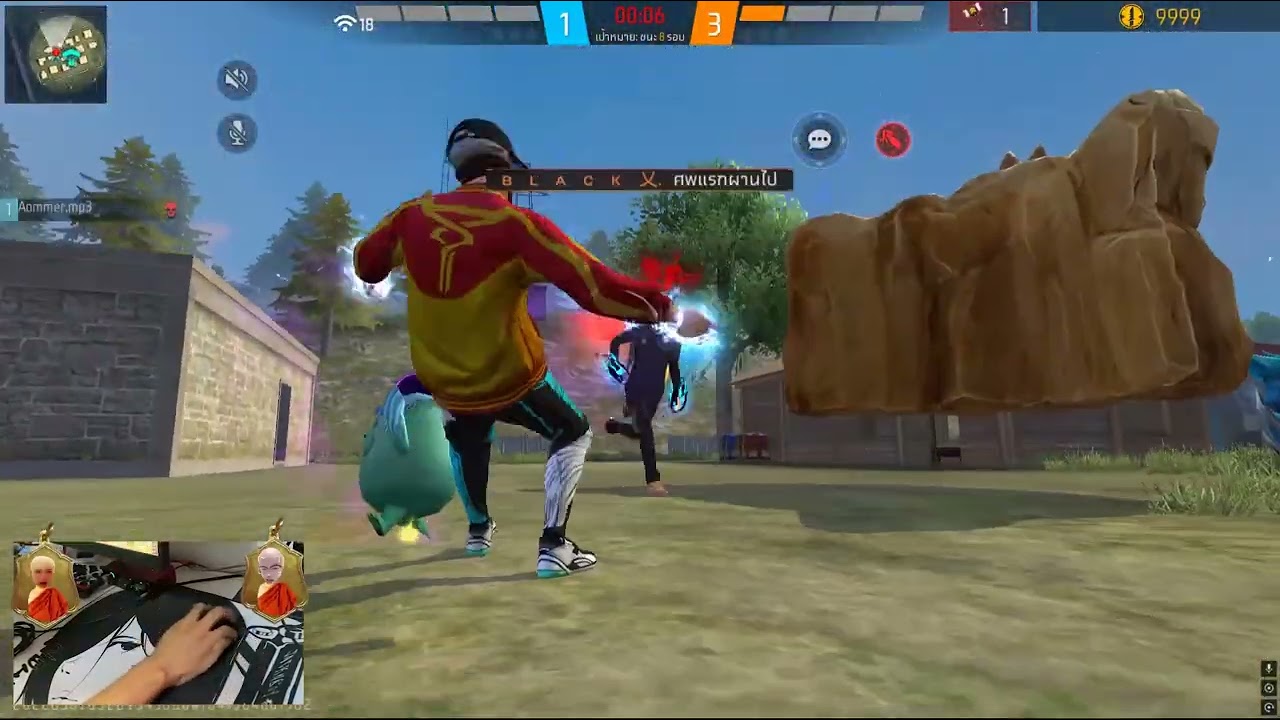 1-1 กับเณรแบล็ค ชนะได้เป็น เจ้าอาวาส 555555555