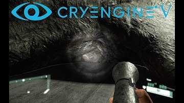 Cryengine V / 5 #56 Фонарик в инвентаре, руках. Включение выключение. Flashlight