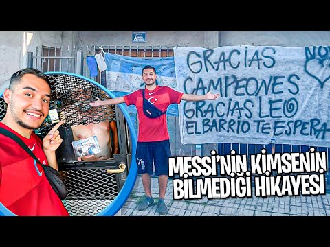 MESSİ’NİN DOĞDUĞU EVE GELDİM DEDESİ BANA MESSİ’Yİ ANLATTI! 🇦🇷