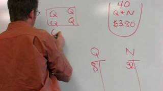 Math Problem Solving with Coins