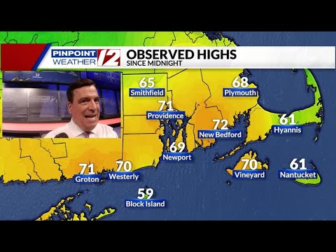 Weather Now: Rain Windy Friday - YouTube