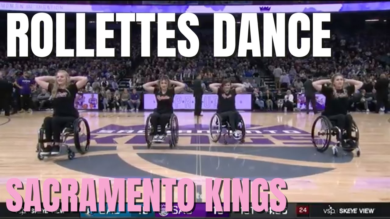 Rollettes At Sacramento Kings Halftime!