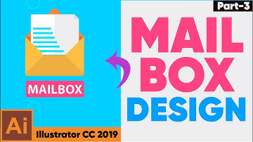 Cool Mailbox Design In Illustrator Part 3 - Bangla - Illustrator Tutorial