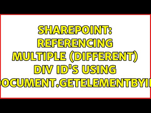 Sharepoint: Referencing multiple
