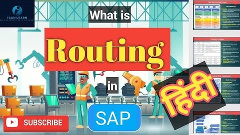 SAP PP Routing |routing |create routing |sap routing |sap pp configuration of routing |Routing SAP
