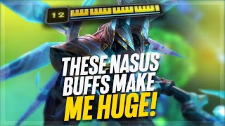 These Nasus buffs made me perform "the touch of god"! | Carnarius | League of Legends