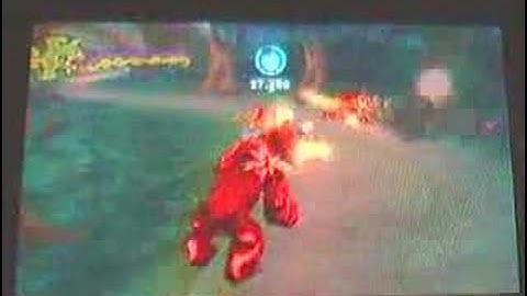 PSP Crash Of The Titans Gameplay.