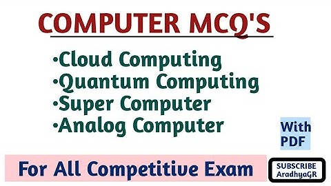 Computer MCQ