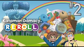 Katamari Damacy REROLL - 2. Rolling Up A Silent Hill [Gameplay]
