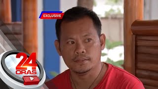 Umaming gunman na si Joel Escorial, kinutuban umanong nanganganib ang buhay kaya sumuko | 24 Oras