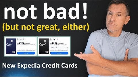 NEW CREDIT CARDS: Expedia One Key Card (& One Key Card+) 💳 Travel Rewards w/Expedia, Hotels.com Vrbo