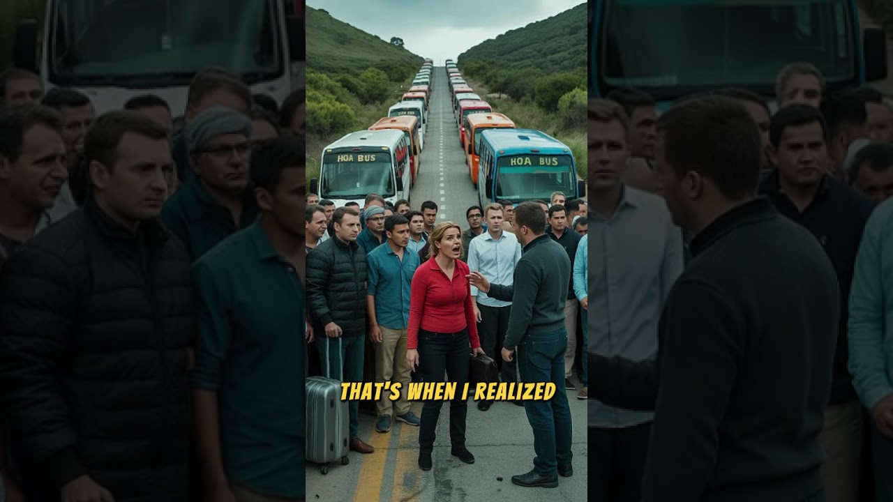 HOA Karen Sent 10 Party Buses to My Land — I Locked the Gate & Left Them Stranded!